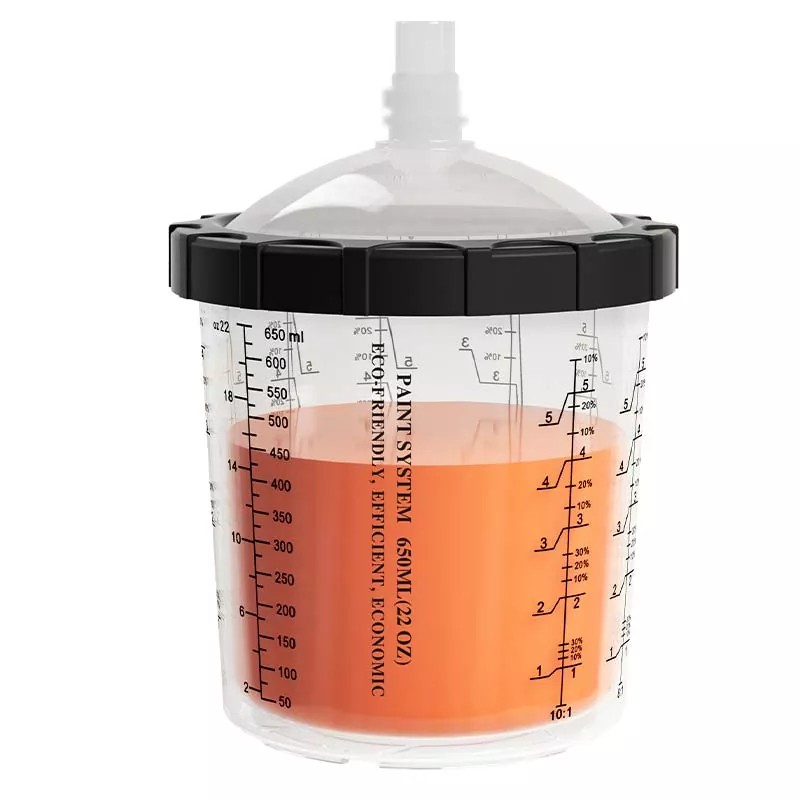 System jednorazowych kubków na farbę o pojemności 650 ml 4.0